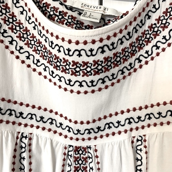 Forever 21 embroidered tunic dress - Picture 1 of 6